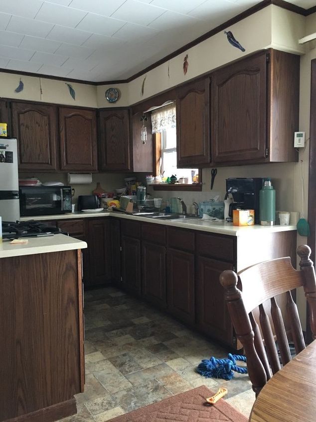 paint bigger kitchen would hometalk
