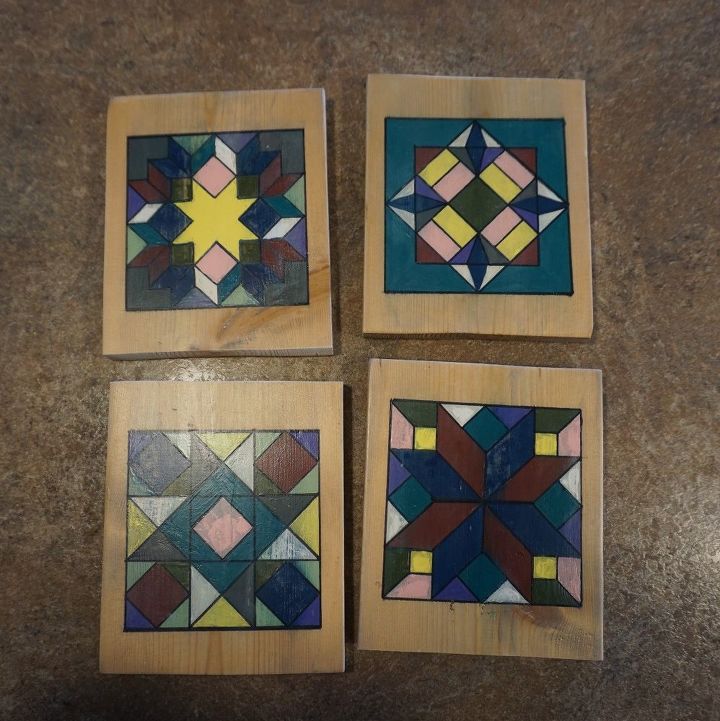 Painted Barn Quilts For The Inside Of My Home Hometalk