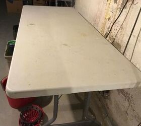 how do you clean the tops of the popular folding tables