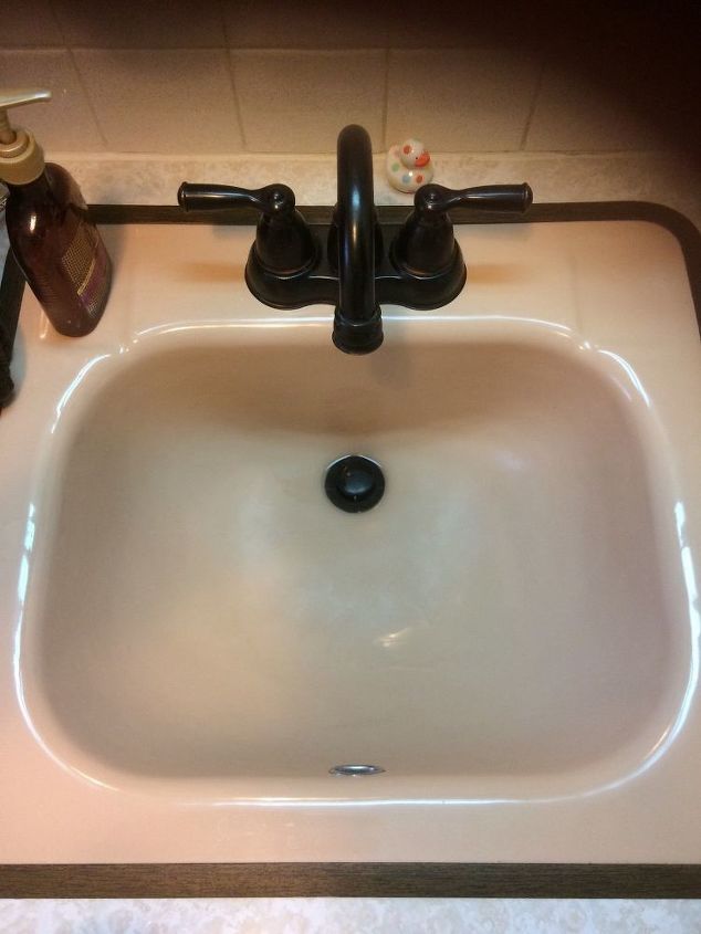 how can i shine up my dull bathroom sink