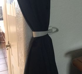 using a tension rod for privacy