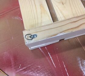 a quick wood valence that is easy to install
