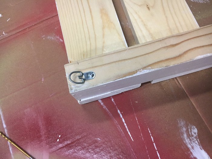 a quick wood valence that is easy to install