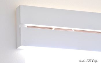 A Quick Wood Valance That is Easy to Install