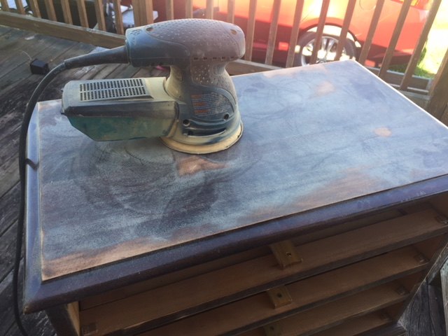 vintage silverware chest turned into old world charm, The dreaded but necessary prep
