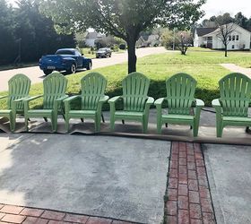 simple lawn chair makeover