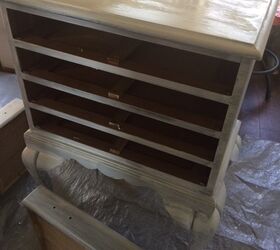 vintage silverware chest turned into old world charm, Primer time
