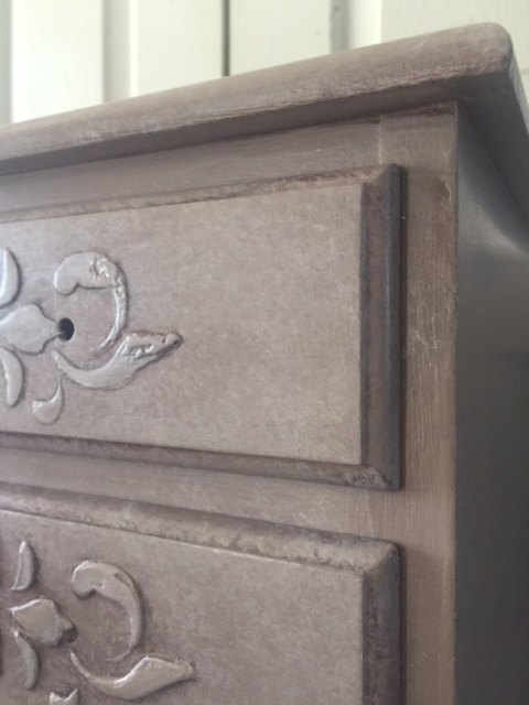 vintage silverware chest turned into old world charm