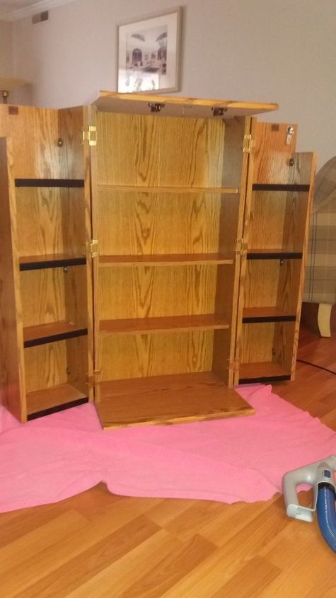 q any ideas on repurposing this cd cabinet