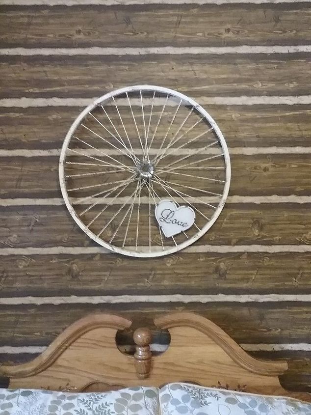 arte de la rueda de la bicicleta