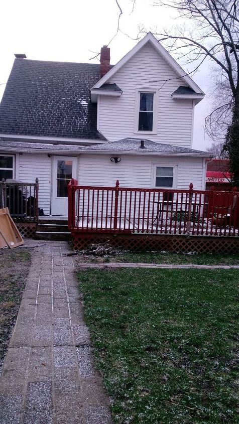 q i need ideas for deck on back of my house