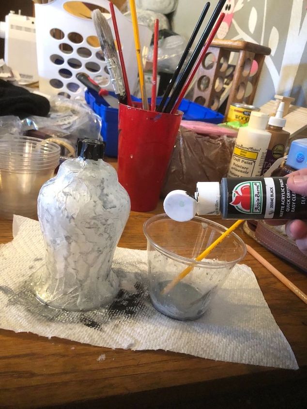 quick and easy crackle glass