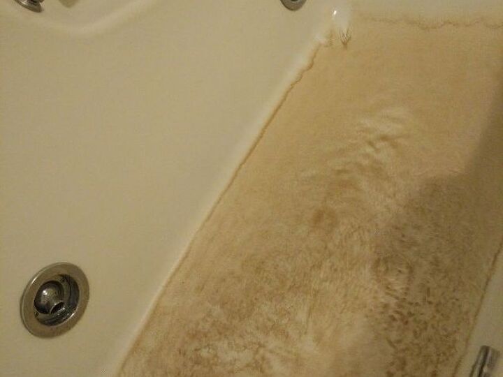 q what causes my water to get sandy