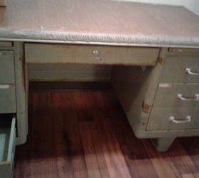 Cleaning antique ColeSteel tanker desk? Hometalk