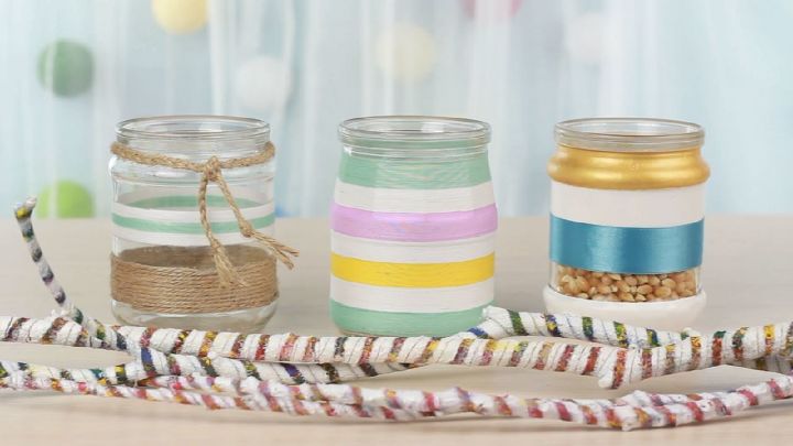 s 15 home decor projects that will make your home beautiful, Colorful Jars