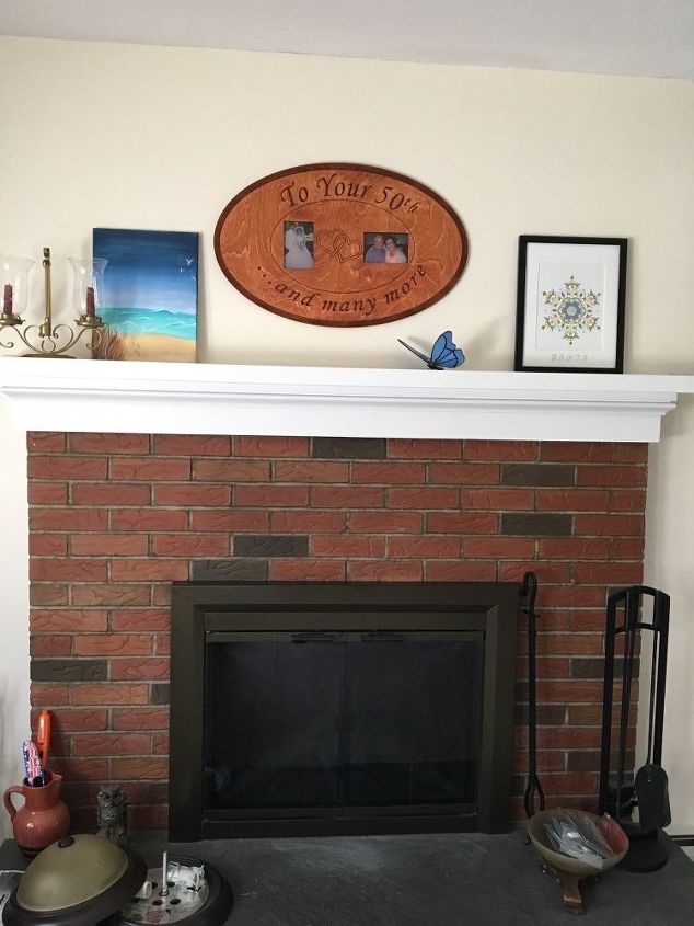 q i want to update my fireplace what can i do to it