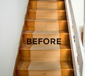 my entrance and stairs makeover