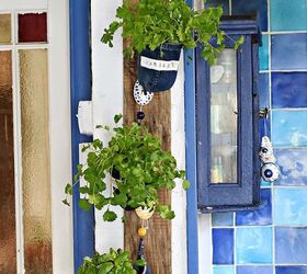 handy rustic indoor herb garden made from old jeans