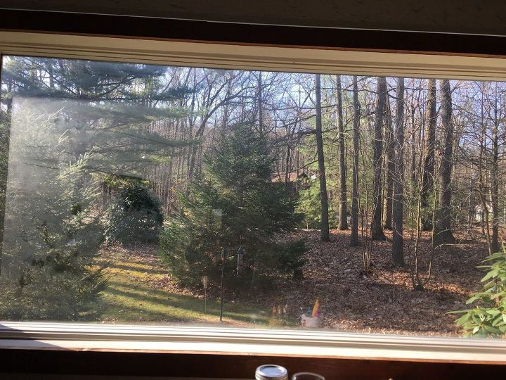 q how could we make this window to see our but not so much in
