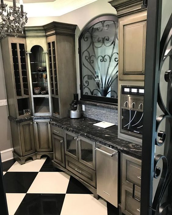 just add metallic paint beautiful cabinets with modern masters