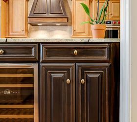just add metallic paint beautiful cabinets with modern masters