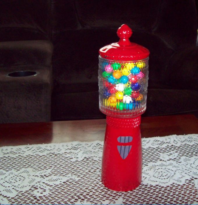 Faux Gumball Machine Hometalk