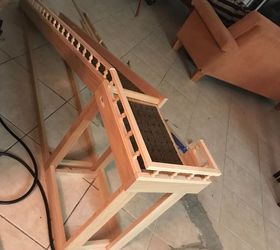 puppy love diy dog ramp for bedroom, For the platform I used 1x3s