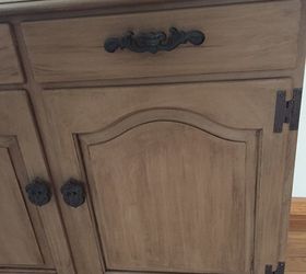 old ethan allen cabinet redo a little paint and new knobs perfection