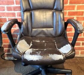 how to disassemble an office chair for reupholstering
