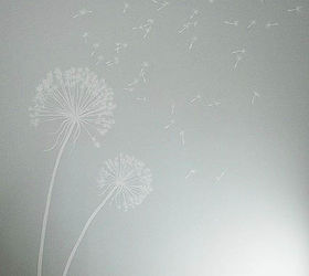 s 15 unbelievable ways people paint their walls, They paint wishful dandelions