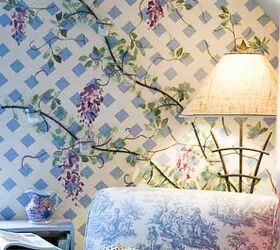 s 15 unbelievable ways people paint their walls, They create a stunning faux trellis