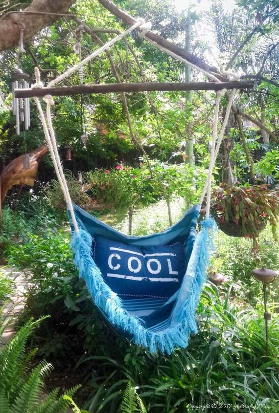 make a hammock in an afternoon