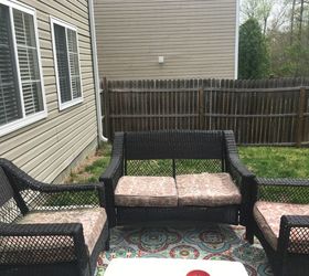 Broken rattan/vinyl outdoor set repair? Hometalk