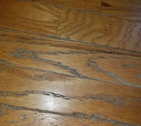 how to remove embedded dirt from hardwood floor