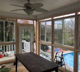 porch transformed to a sunroom
