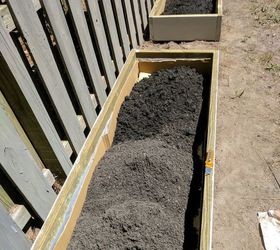 build two raised herb gardens for less than 50, Filling the beds with topsoil