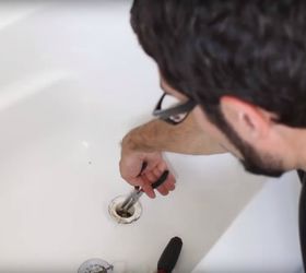 s the top 10 quick home repair tricks every homeowner should know, Unclog a bath drain with needle nose pliers
