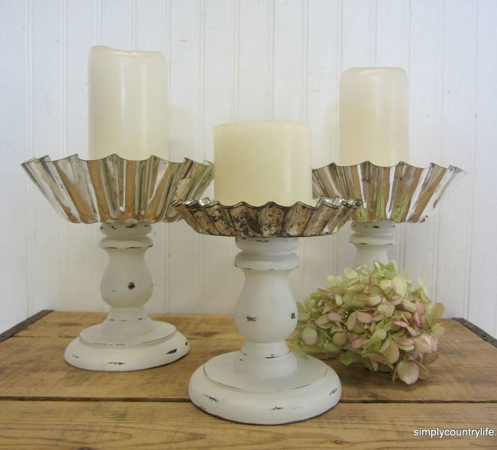 s 15 clever repurposing ideas that will add some creativity to your home, These vintage jello mold candle holders