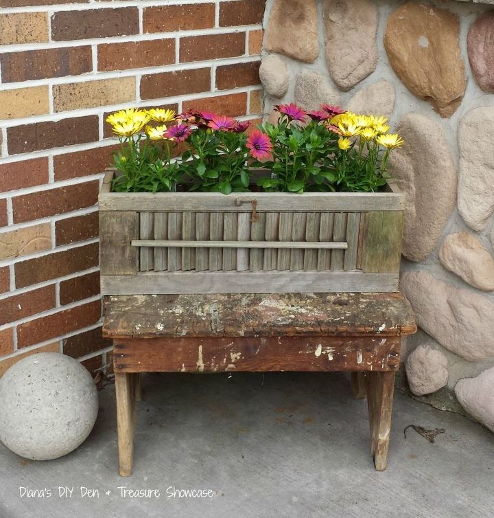 s 15 clever repurposing ideas that will add some creativity to your home, This repurposed shutter planter