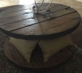 roadside free spool to a weathered spool table, Finished