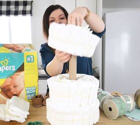 how to make a diaper cake