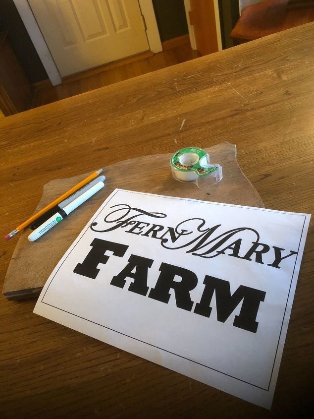 family farm sign, Thank you Microsoft Word