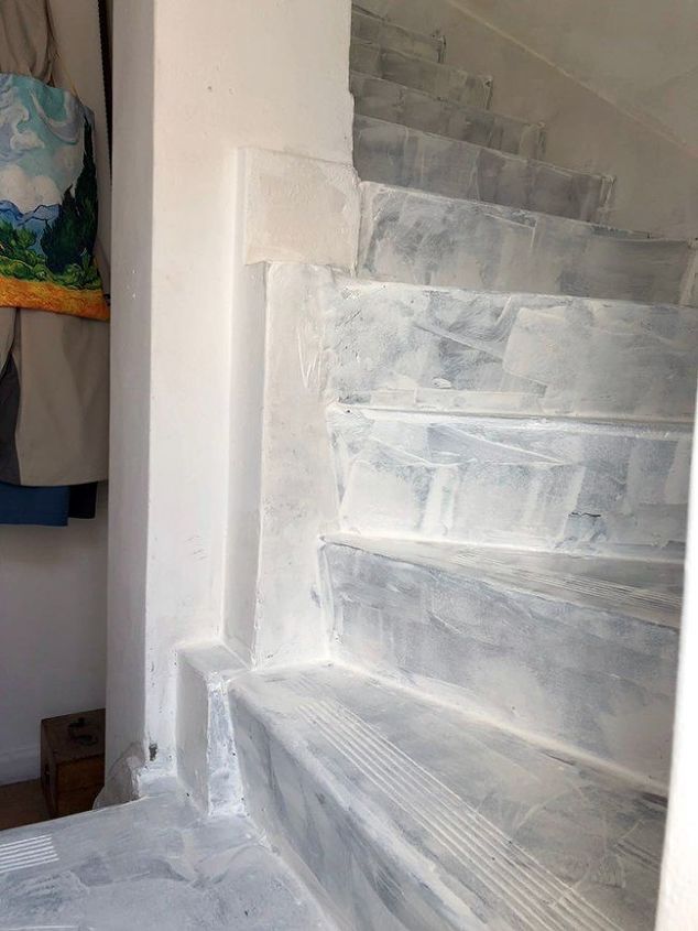 give a tired staircase a budget friendly refresh