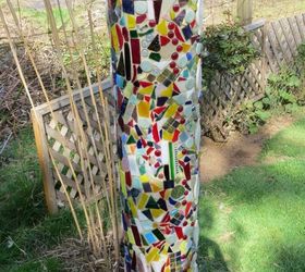 mosaic water filter totem pole