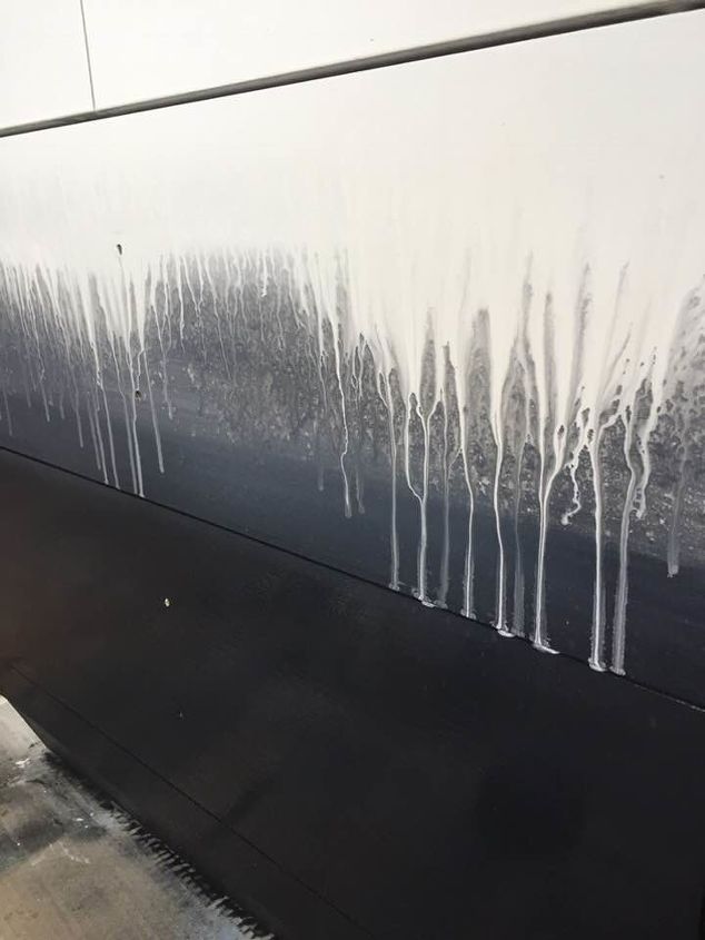drip technique with dixie belle paint