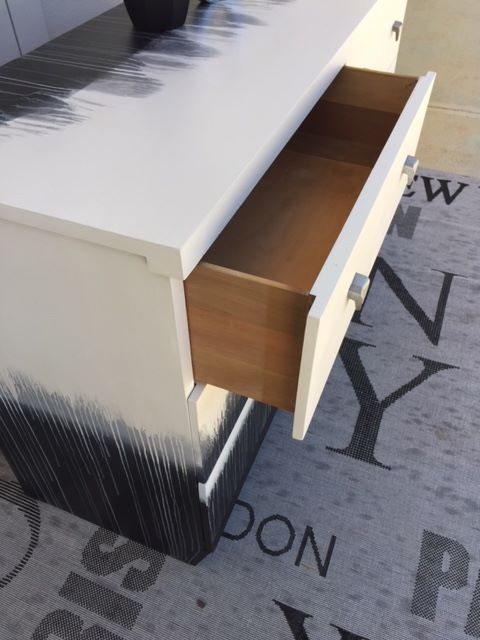 drip technique with dixie belle paint