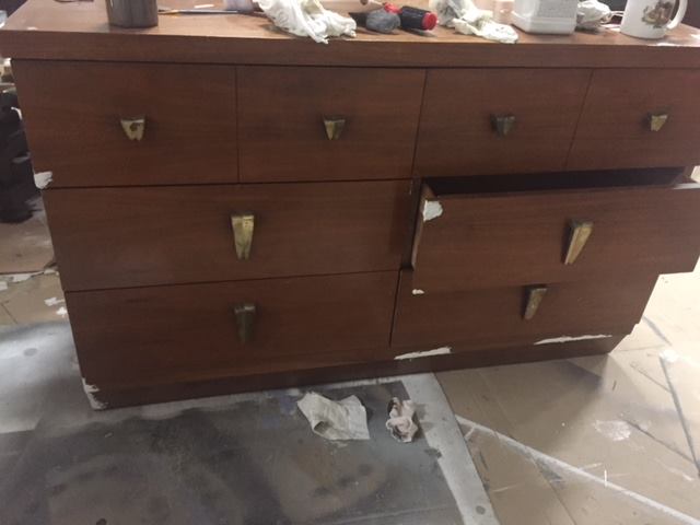 drip technique with dixie belle paint