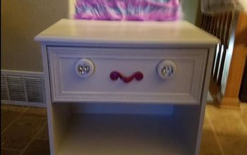 Old Nightstand Becomes FunTroll Nightstand