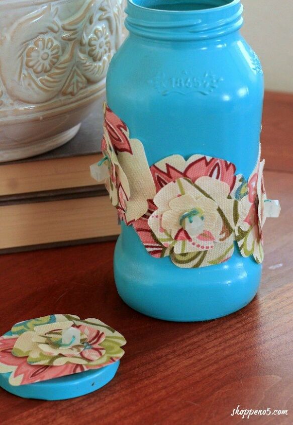 make a fancy candy jar for mother s day