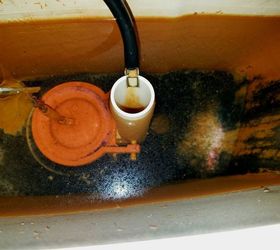 well water orange with iron how toilet tanks turning black inside